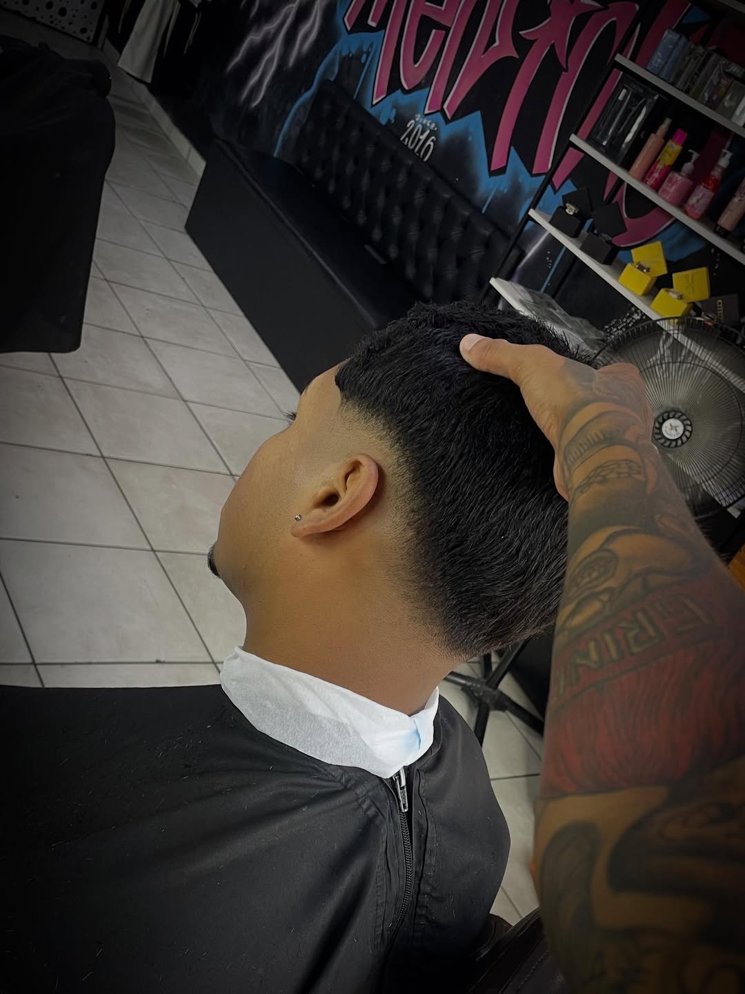 Corte masculino moderno